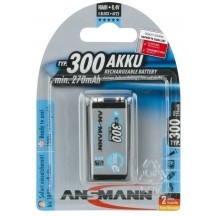 Acumulator Ansmann NiMH Rechargeable battery 9V block 5035453