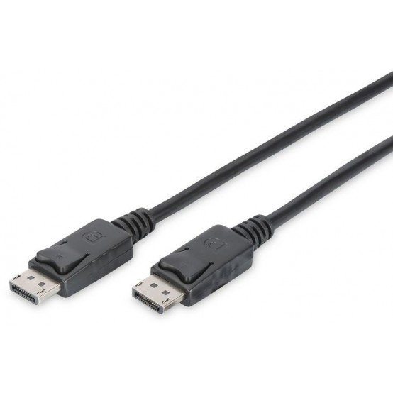Cablu Assmann DisplayPort 1.2 w/interlock Connection Cable DP M (plug)/DP M (plug) 5m AK-340100-050-S