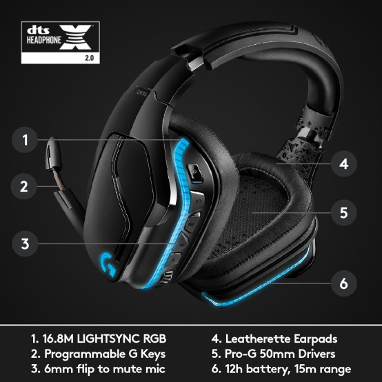 Casca Logitech G935 981-000744