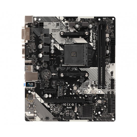 Placa de baza ASRock B450M-HDV R4.0