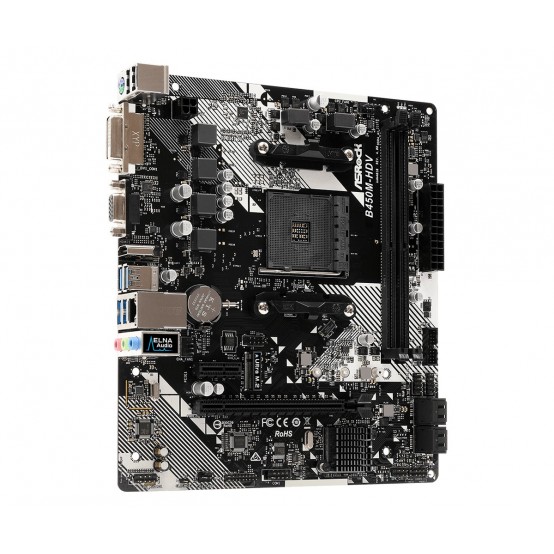 Placa de baza ASRock B450M-HDV R4.0