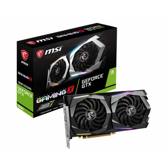 Placa video MSI GeForce GTX 1660 GAMING X 6G V379-001R