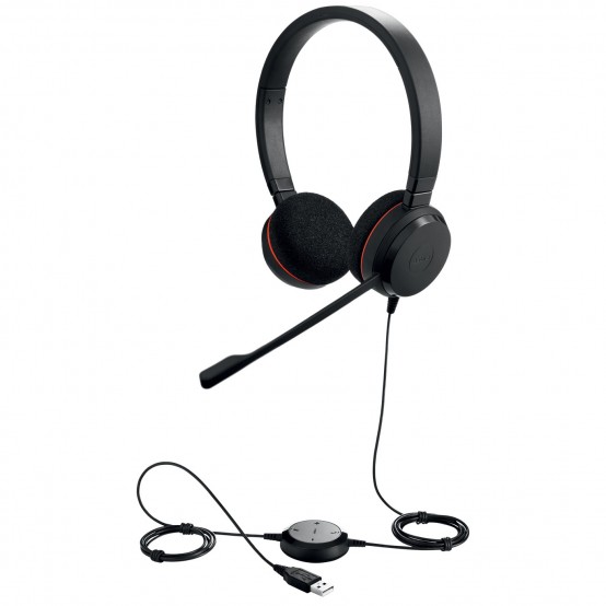Casca Jabra Evolve 20 MS Stereo USB 4999-823-109