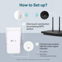 Access point TP-Link Mesh Wi-Fi Range Extender RE300 RE300