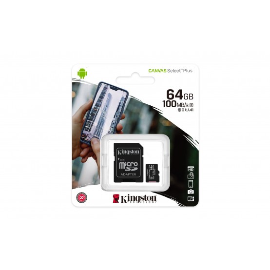 Card memorie Kingston Canvas Select Plus SDCS2/64GB