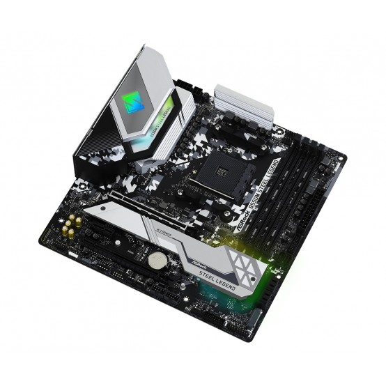 Placa de baza ASRock B550M STEEL LEGEND