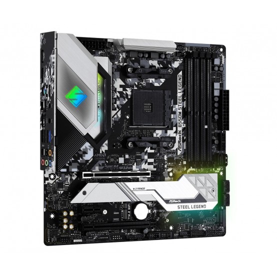 Placa de baza ASRock B550M STEEL LEGEND