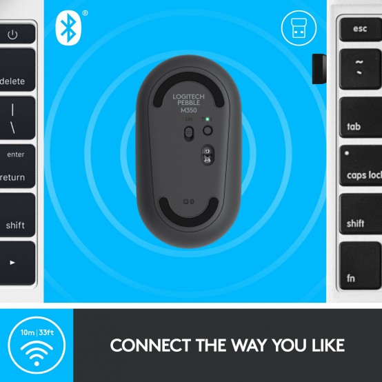 Mouse Logitech Pebble M350 910-005718