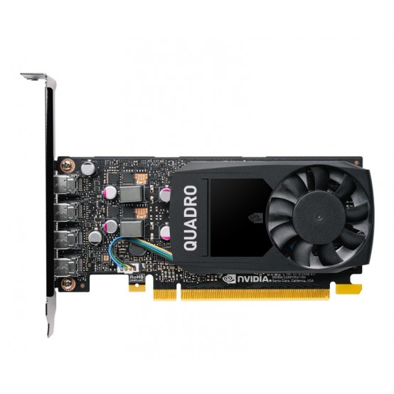 Placa video PNY NVIDIA Quadro P1000 VCQP1000V2-PB