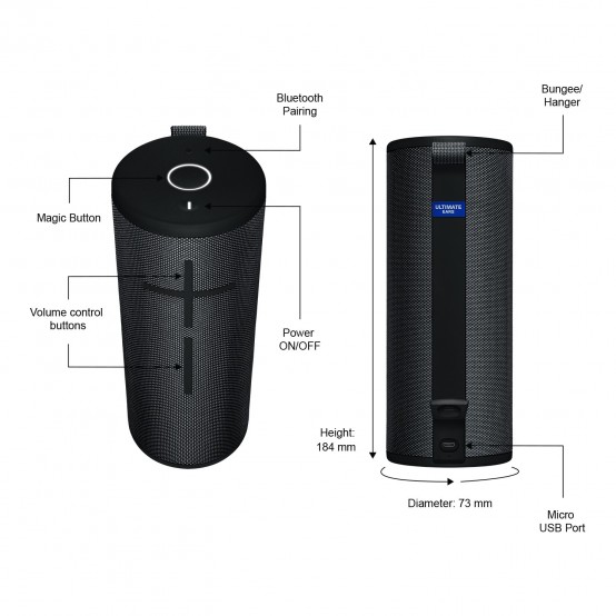 Boxe Logitech BOOM 3 984-001360