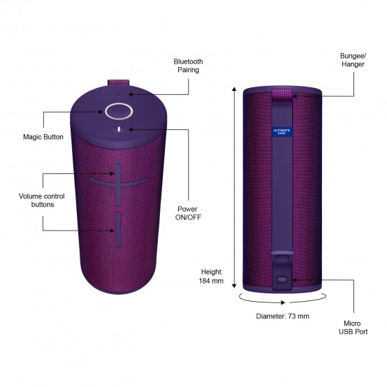 Boxe Logitech BOOM 3 984-001363