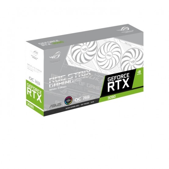 Placa video ASUS ROG-STRIX-RTX3090-O24G-WHITE
