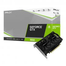 Placa video PNY GeForce GTX 1650 4GB GDDR6 Dual Fan VCG16504D6DFPPB
