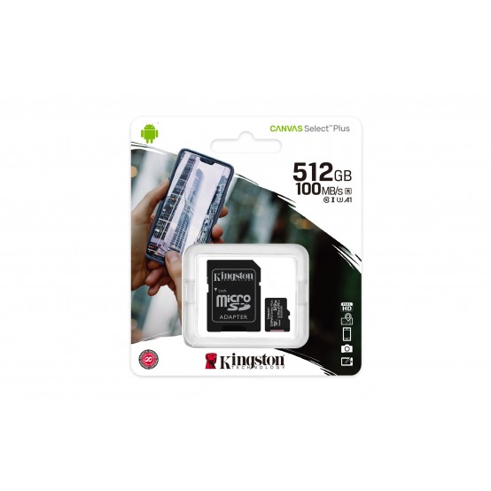 Card memorie Kingston Canvas Select Plus SDCS2/512GB