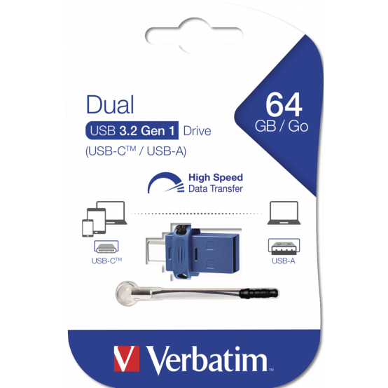 Memorie flash USB Verbatim Dual USB Drive 49967