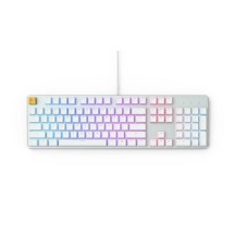 Tastatura Glorious PC Gaming Race Full Size White Ice Edition GLO-GMMK-FS-BRN-W