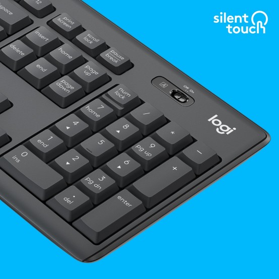 Tastatura Logitech MK295 Silent Wireless Combo 920-009800