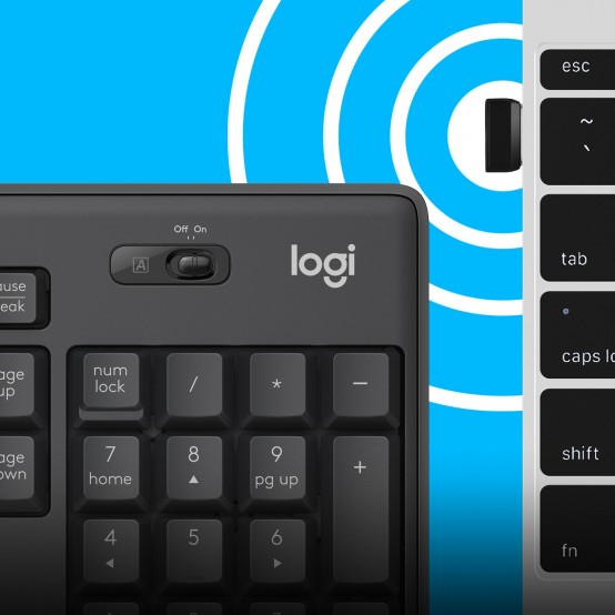 Tastatura Logitech MK295 Silent Wireless Combo 920-009800