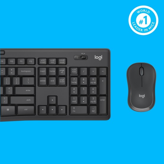 Tastatura Logitech MK295 Silent Wireless Combo 920-009800