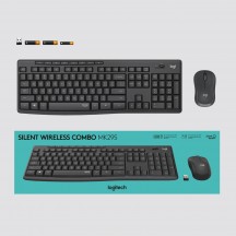 Tastatura Logitech MK295 Silent Wireless Combo 920-009800
