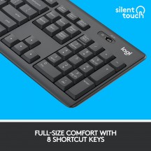 Tastatura Logitech MK295 Silent Wireless Combo 920-009800