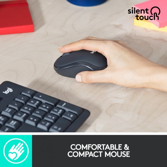 Tastatura Logitech MK295 Silent Wireless Combo 920-009800
