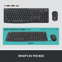 Tastatura Logitech MK295 Silent Wireless Combo 920-009800
