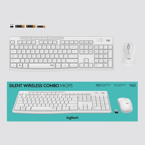 Tastatura Logitech MK295 Silent Wireless Combo 920-009824