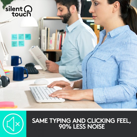 Tastatura Logitech MK295 Silent Wireless Combo 920-009824
