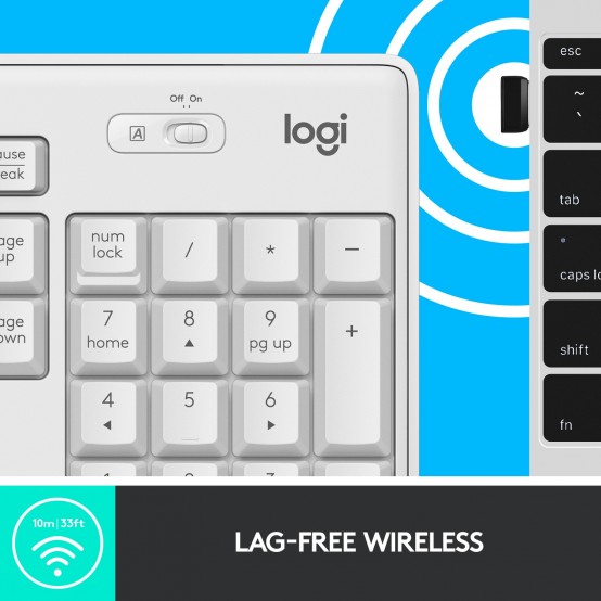 Tastatura Logitech MK295 Silent Wireless Combo 920-009824
