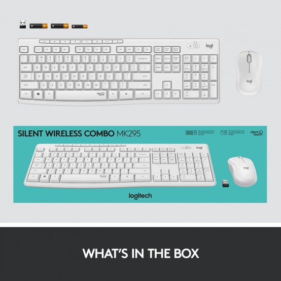 Tastatura Logitech MK295 Silent Wireless Combo 920-009824
