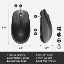 Mouse Logitech M190 910-005905