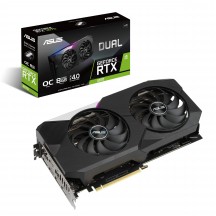 Placa video ASUS  Dual GeForce RTX 3070 V2 OC Edition DUAL-RTX3070-O8G-V2