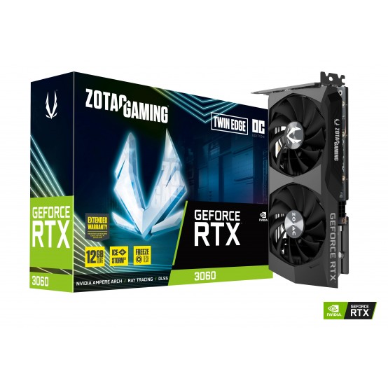 Placa video Zotac GeForce RTX 3060 Twin Edge OC ZT-A30600H-10M