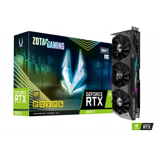 Placa video Zotac GeForce RTX 3070 Ti Trinity OC ZT-A30710J-10P