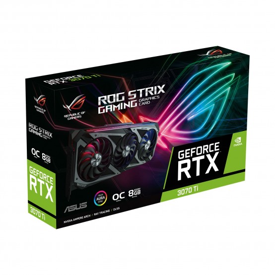 Placa video ASUS ROG-STRIX-RTX3070TI-O8G-GAMING 90YV0GW0-M0NA00