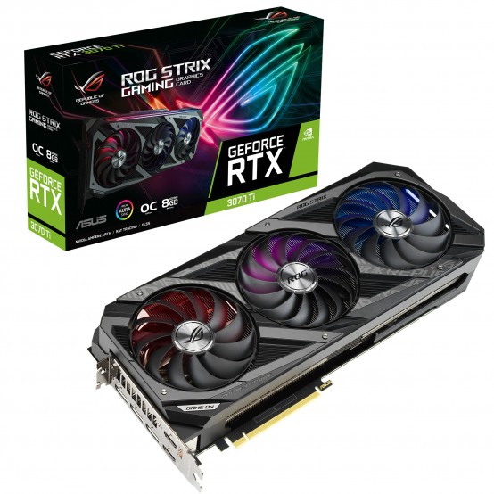 Placa video ASUS ROG-STRIX-RTX3070TI-O8G-GAMING 90YV0GW0-M0NA00
