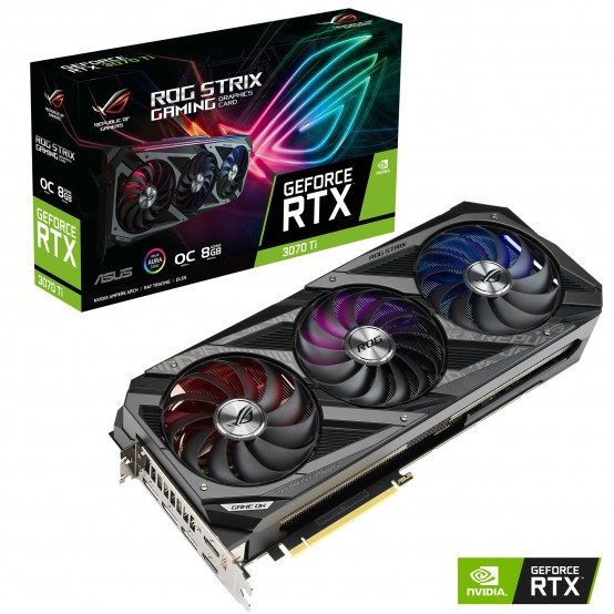 Placa video ASUS ROG-STRIX-RTX3070TI-O8G-GAMING 90YV0GW0-M0NA00