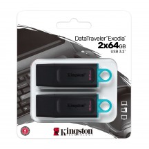 Memorie flash USB Kingston DataTraveler Exodia DTX/64GB-2P