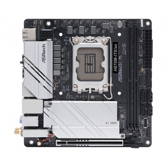 Placa de baza ASRock H670M-ITX/AX