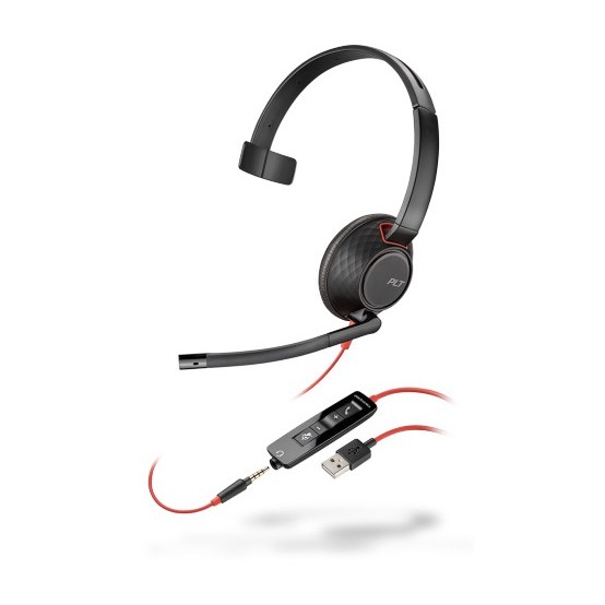 Casca Poly Plantronics Polycom Blackwire 5210 207577-03