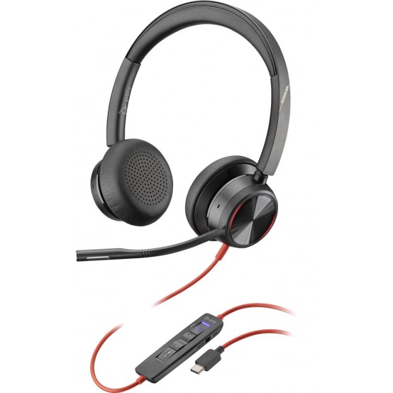 Casca Poly Plantronics Polycom Blackwire 8225 214409-01