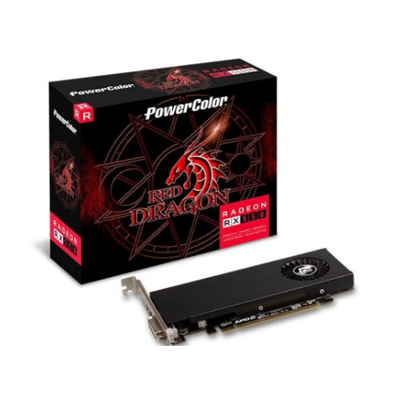 Placa video PowerColor Red Dragon AXRX 550 4GBD5-HLE