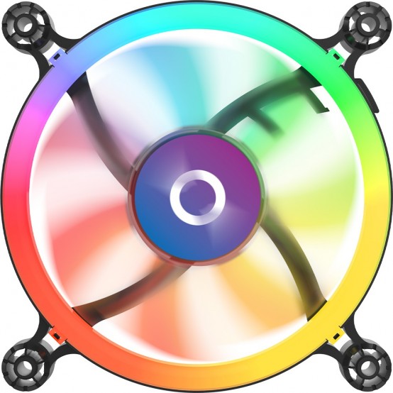 Ventilator Aqirys AQRYS_6P12SLI15BRGB Cetus 6P-12SLI15B-RGB