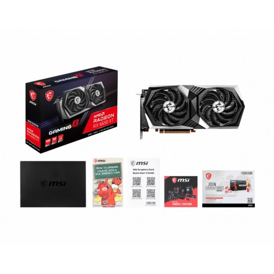 Placa video MSI Radeon RX 6650 XT GAMING X 8G V502-063R