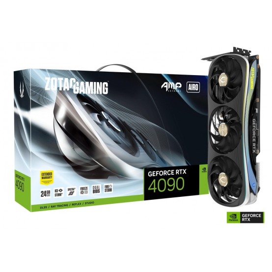 Placa video Zotac GeForce RTX 4090 AMP Extreme AIRO ZT-D40900B-10P