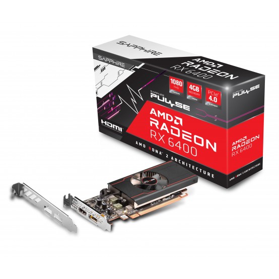 Placa video Sapphire PULSE AMD Radeon RX 6400 11315-01-20G