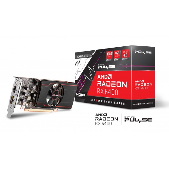 Placa video Sapphire PULSE AMD Radeon RX 6400 11315-01-20G