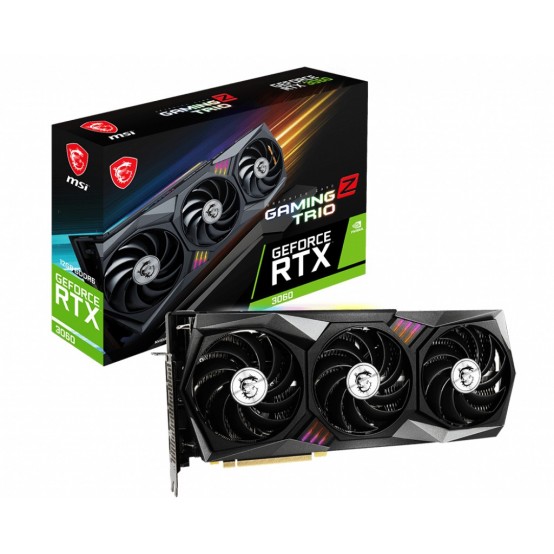 Placa video MSI GeForce RTX 3060 GAMING Z TRIO 12G V390-245R