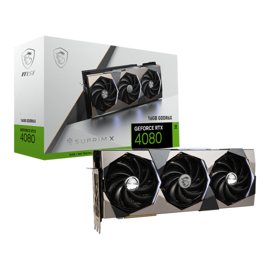 Placa video MSI GeForce RTX 4080 16GB SUPRIM X V511-004R